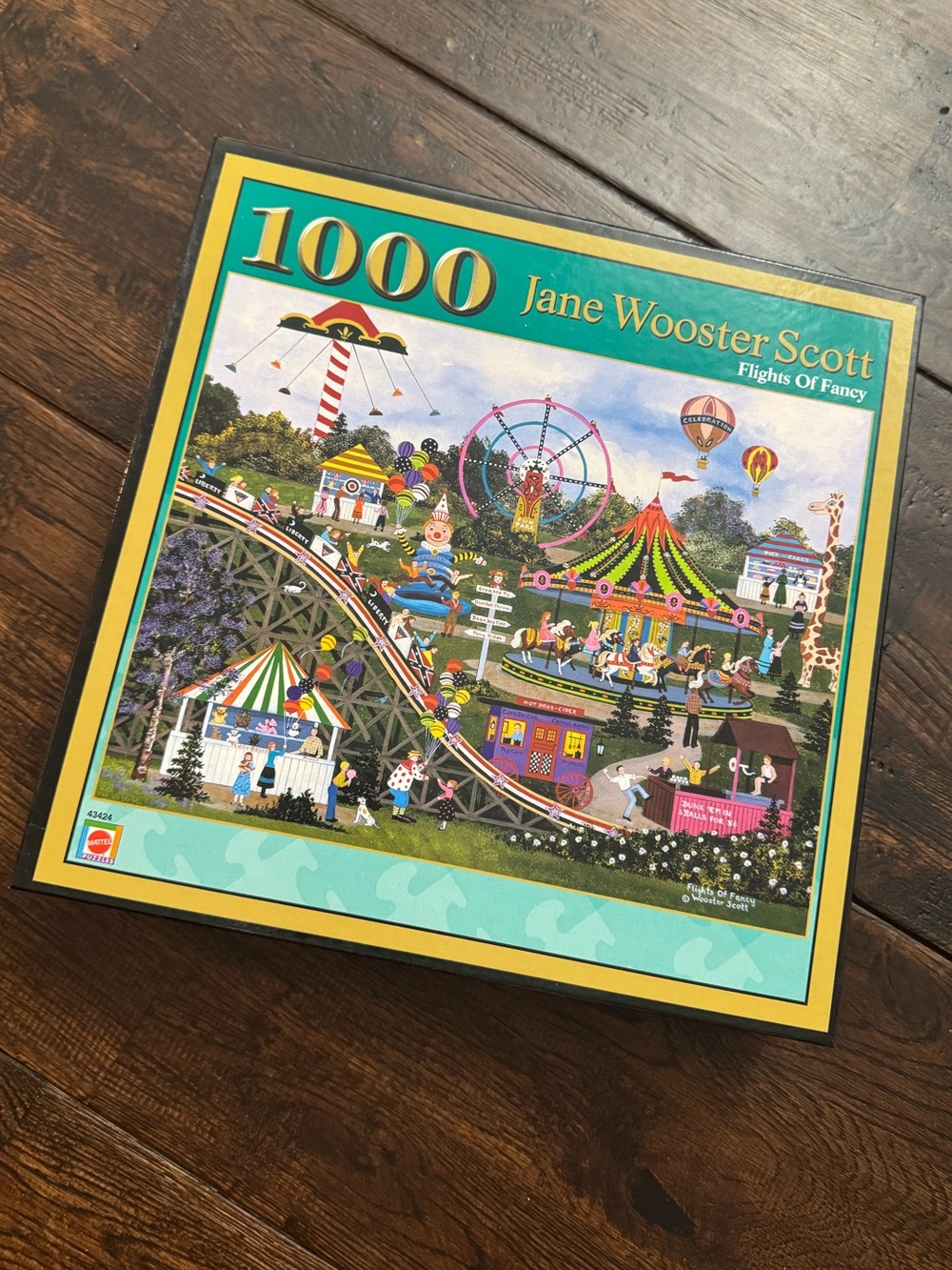 Mattel Jane Wooster Scott Puzzle 1000 Piece - 'Flights Of Fancy'